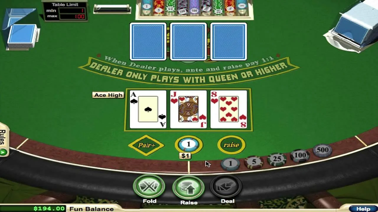 Free poker all day
