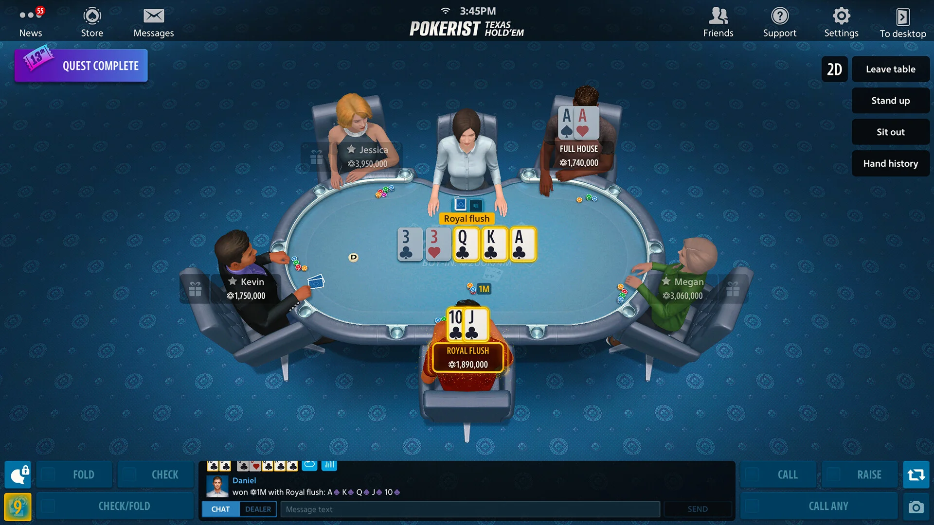 Play poker for real money